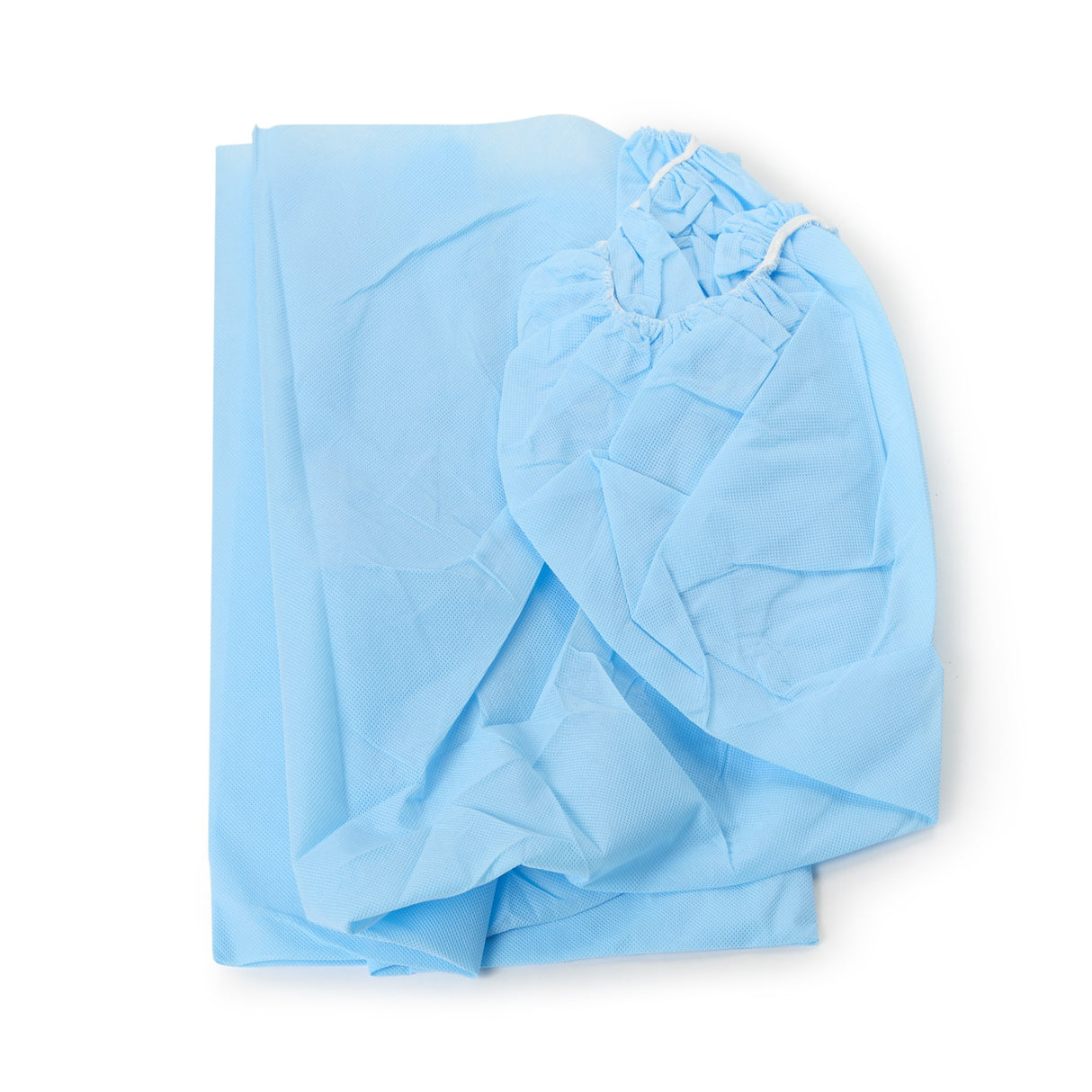 Stretcher Sheet Snug-Fit® Fitted 40 X 89 Inch Blue Nonwoven Disposable - BeHope