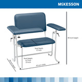 Mckesson Blood Drawing Chair with Adjustable Arms - BeHope