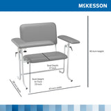 Mckesson Blood Drawing Chair with Adjustable Arms - BeHope