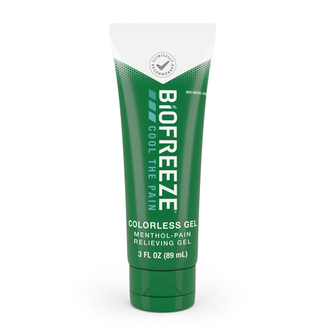Topical Pain Relief Biofreeze® 5% Strength Menthol Gel 3 oz. - BeHope