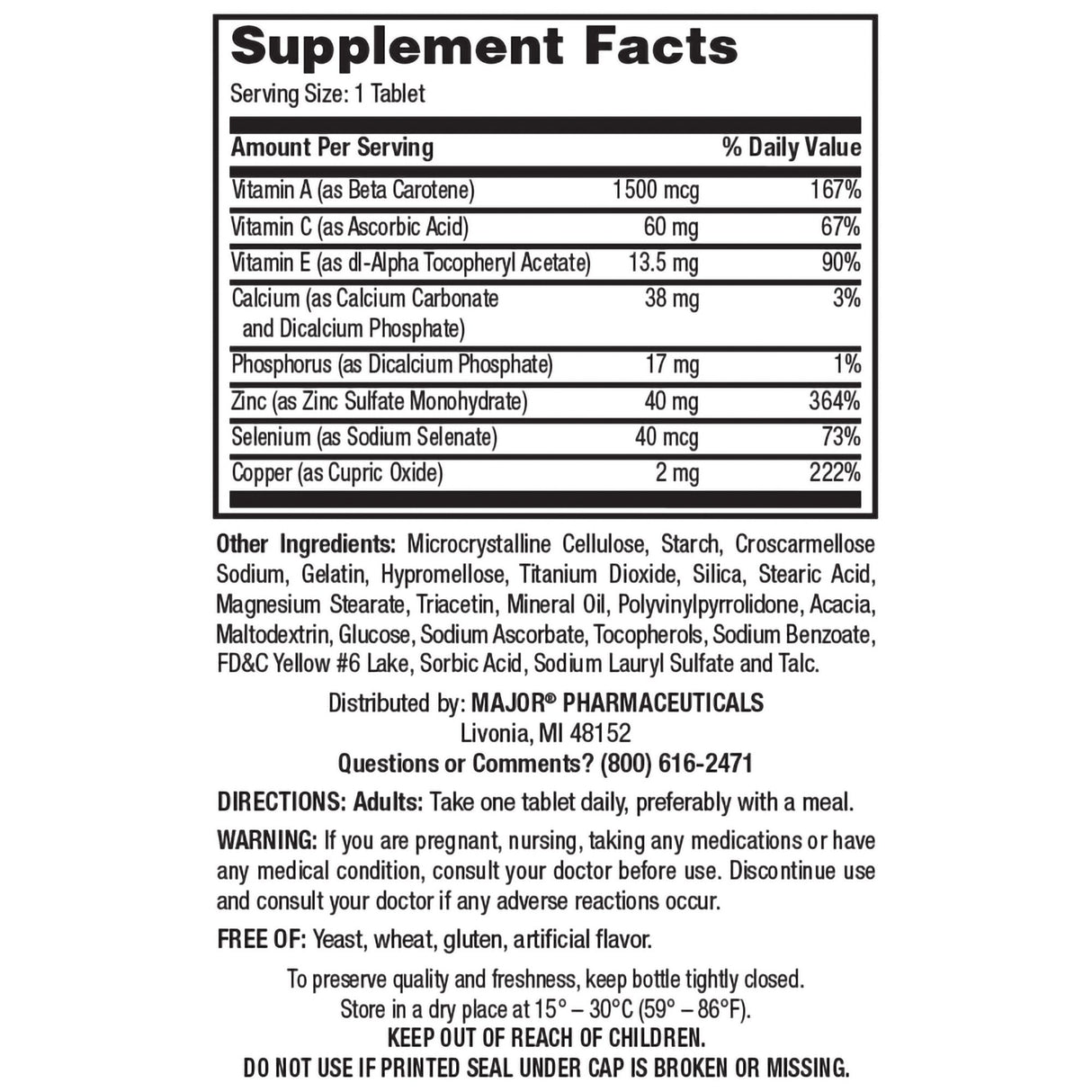 Multivitamin Supplement Tablets for Energy Stress and Nervous System Support - BeHope