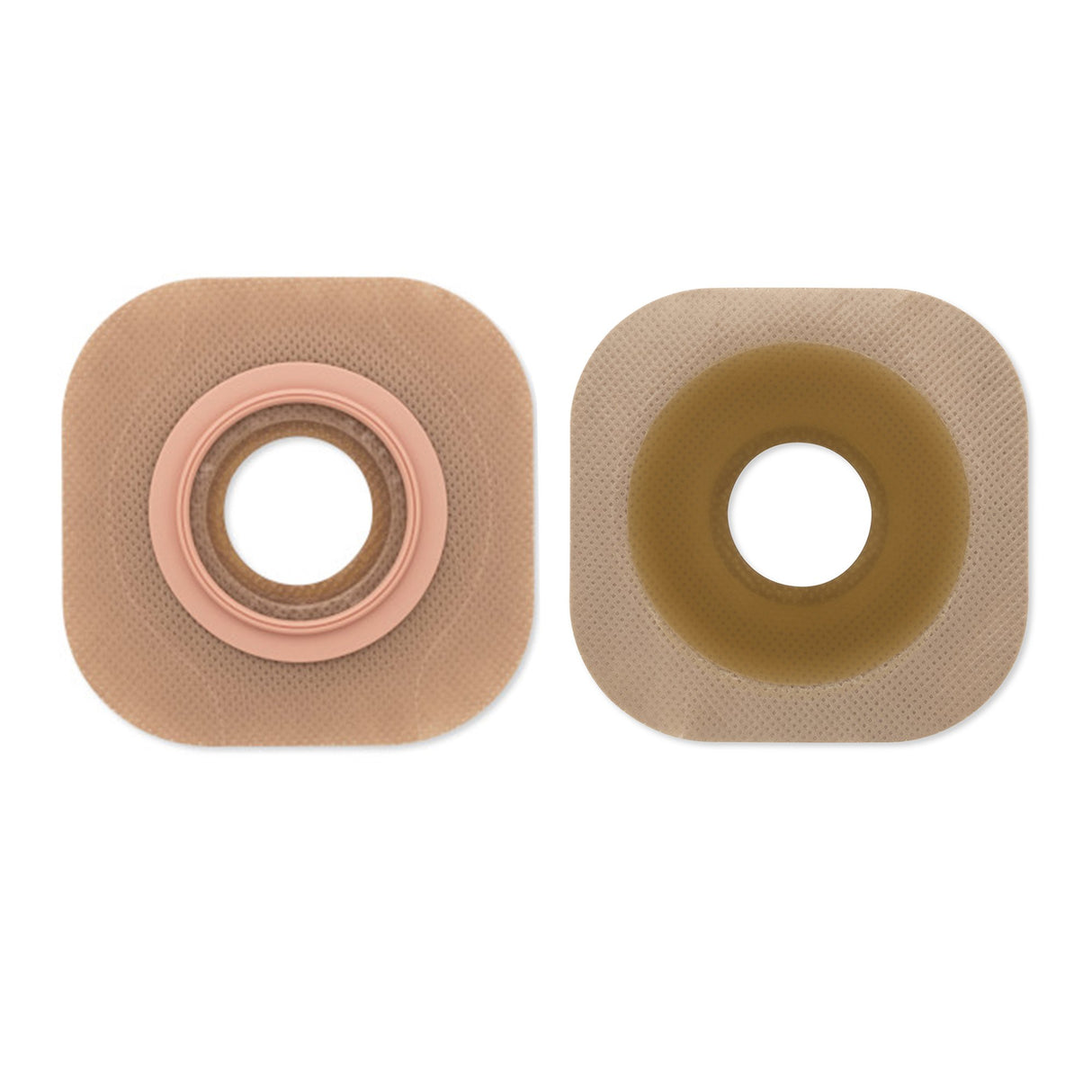 Ostomy Barrier FlexTend™ Trim to Fit, Extended Wear Without Tape 57 mm Flange Red Code System Up to 1-3/4 Inch Opening - BeHope