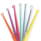 Ear Curette Pack Safe Ear Curettes™ 6 Inch Length Round Handle Assorted Tip Styles - BeHope