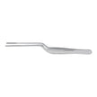 Ear Forceps McKesson Argent™ Lucae 5-1/2 Inch Length OR / Surgical Grade Stainless Steel NonSterile NonLocking Thumb Handle Straight Delicate, Serrated Tips - BeHope