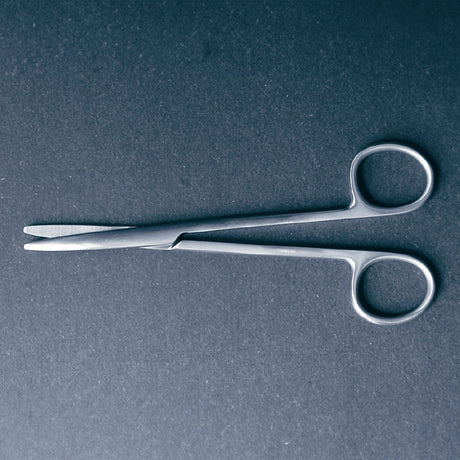 Dissecting Scissors McKesson Argent™ Metzenbaum 7 Inch Length Surgical Grade Stainless Steel NonSterile Finger Ring Handle Straight - BeHope