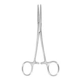 Hemostatic Forceps Busse Kelly 5-1/2 Inch Length Floor / Office Grade Pakistani Stainless Steel Sterile Locking Finger Ring Handle Straight Blunt / Sharp Tips - Behope