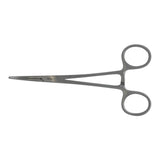 Hemostatic Forceps McKesson Argent™ Crile 5-1/2 Inch Length OR / Surgical Grade German Stainless Steel NonSterile Locking Finger Ring Handle Curved Serrated Tips - BeHope