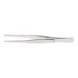Tissue Forceps Aesculap® 5-3/4 Inch Length Or / Surgical Grade Stainless Steel Nonsterile Nonlocking Thumb Handle Curved 1 X 2 Teeth - Behope