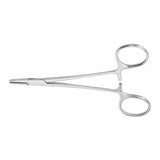 Needle Holder McKesson Argent™ Halsey 5 Inch Length Smooth Jaws Finger Ring Handle - BeHope