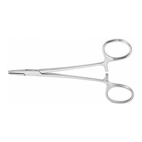 Needle Holder McKesson Argent™ Halsey 5 Inch Length Smooth Jaws Finger Ring Handle - BeHope