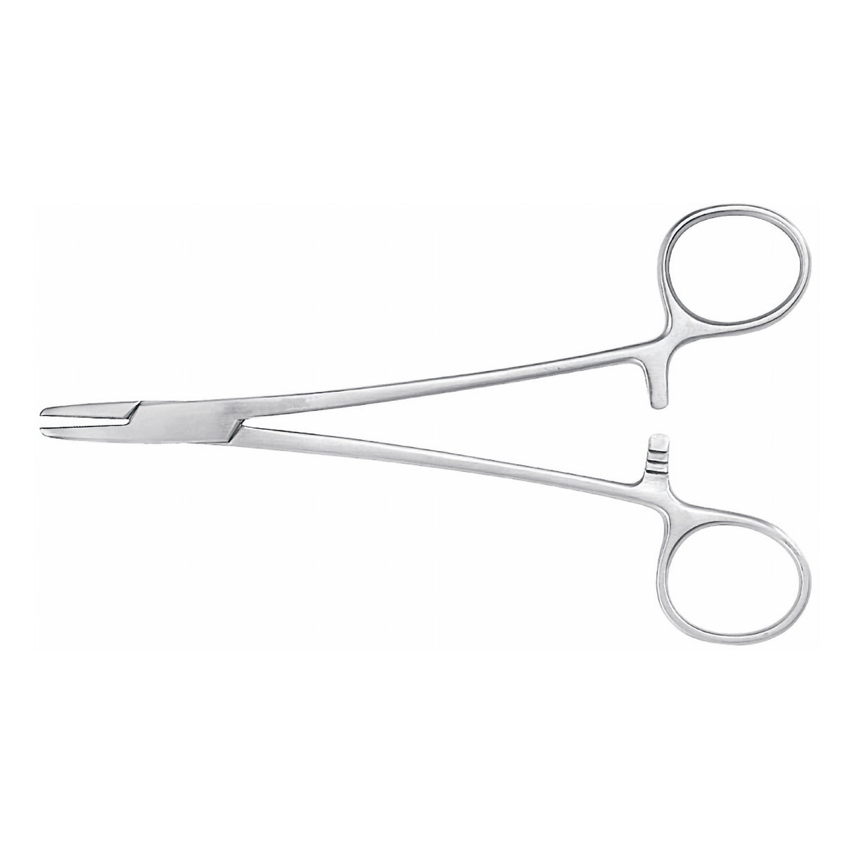 Needle Holder McKesson Argent™ Mayo-Hegar 7 Inch Length Serrated Jaws Finger Ring Handle - BeHope