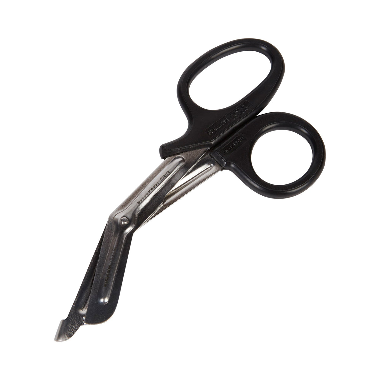 Utility Scissors McKesson 7-1/2 Inch Length Office Grade Stainless Steel Finger Ring Handle - BeHope