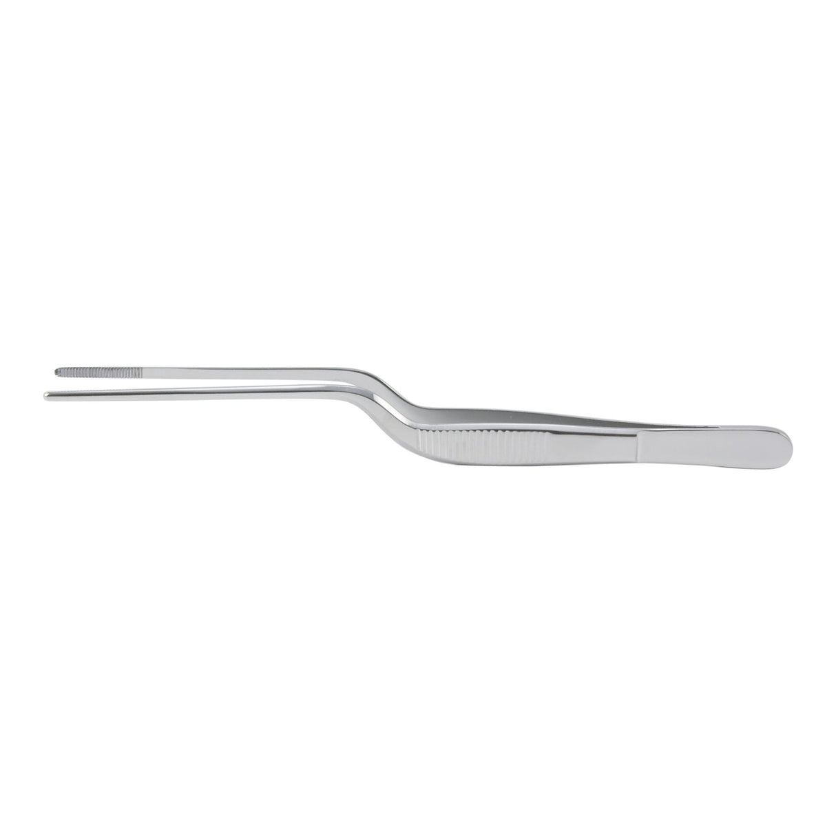Ear Forceps McKesson Lucae 5-1/2 Inch Length Floor / Office Grade Pakistani Stainless Steel NonSterile NonLocking Thumb Handle Straight Serrated Tips - BeHope
