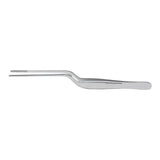 Ear Forceps McKesson Lucae 5-1/2 Inch Length Floor / Office Grade Pakistani Stainless Steel NonSterile NonLocking Thumb Handle Straight Serrated Tips - BeHope