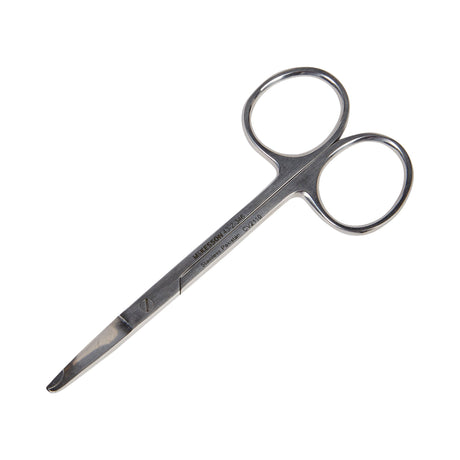 Stitch Scissors McKesson Spencer 3-1/2 Inch Length Office Grade Stainless Steel NonSterile Finger Ring Handle Straight Blunt Tip / Blunt Tip - BeHope