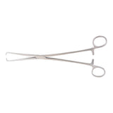 Tenaculum Forceps McKesson Schroeder-Braun 9-3/4 Inch Length Floor / Office Grade Pakistani Stainless Steel NonSterile Locking Finger Ring Handle Straight 1 X 1 Prongs - BeHope