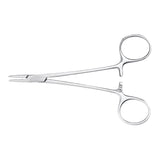Needle Holder McKesson Webster 5 Inch Length Smooth Jaws Finger Ring Handle - BeHope