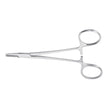 Needle Holder McKesson Halsey 5 Inch Length Smooth Jaws Finger Ring Handle - BeHope