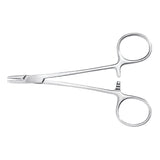 Needle Holder McKesson Derf 4-3/4 Inch Length Serrated Jaws Finger Ring Handle - BeHope