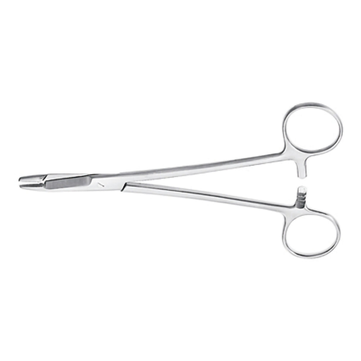 Needle Holder McKesson Olsen-Hegar 5-1/2 Inch Length Serrated Jaws Finger Ring Handle - BeHope
