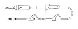 Primary IV Administration Set Amsafe® Gravity System Reliable Fluid Delivery - BeHope