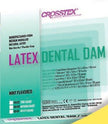 EENT Drape Crosstex® Mint Dental Dam 5 W X 5 L Inch NonSterile - BeHope
