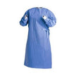 Fabric-Reinforced Surgical Gown with Towel Astound® X-Large Blue Sterile AAMI Level 3 Disposable - BeHope