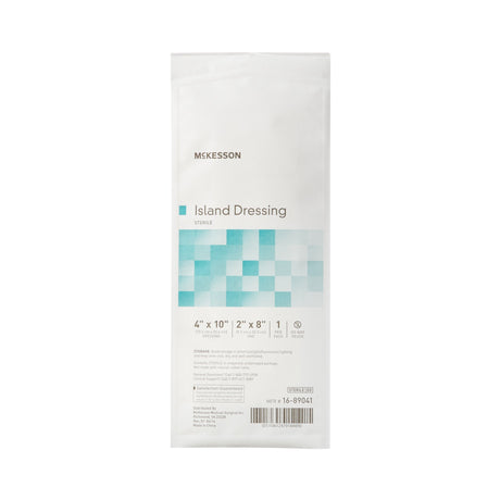 Island Dressing Mckesson Sterile All-in-One Absorbent Non-Adherent - BeHope