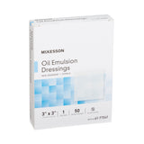 Oil Emulsion Impregnated Dressing McKesson Square 3 X 3 Inch Sterile - BeHope
