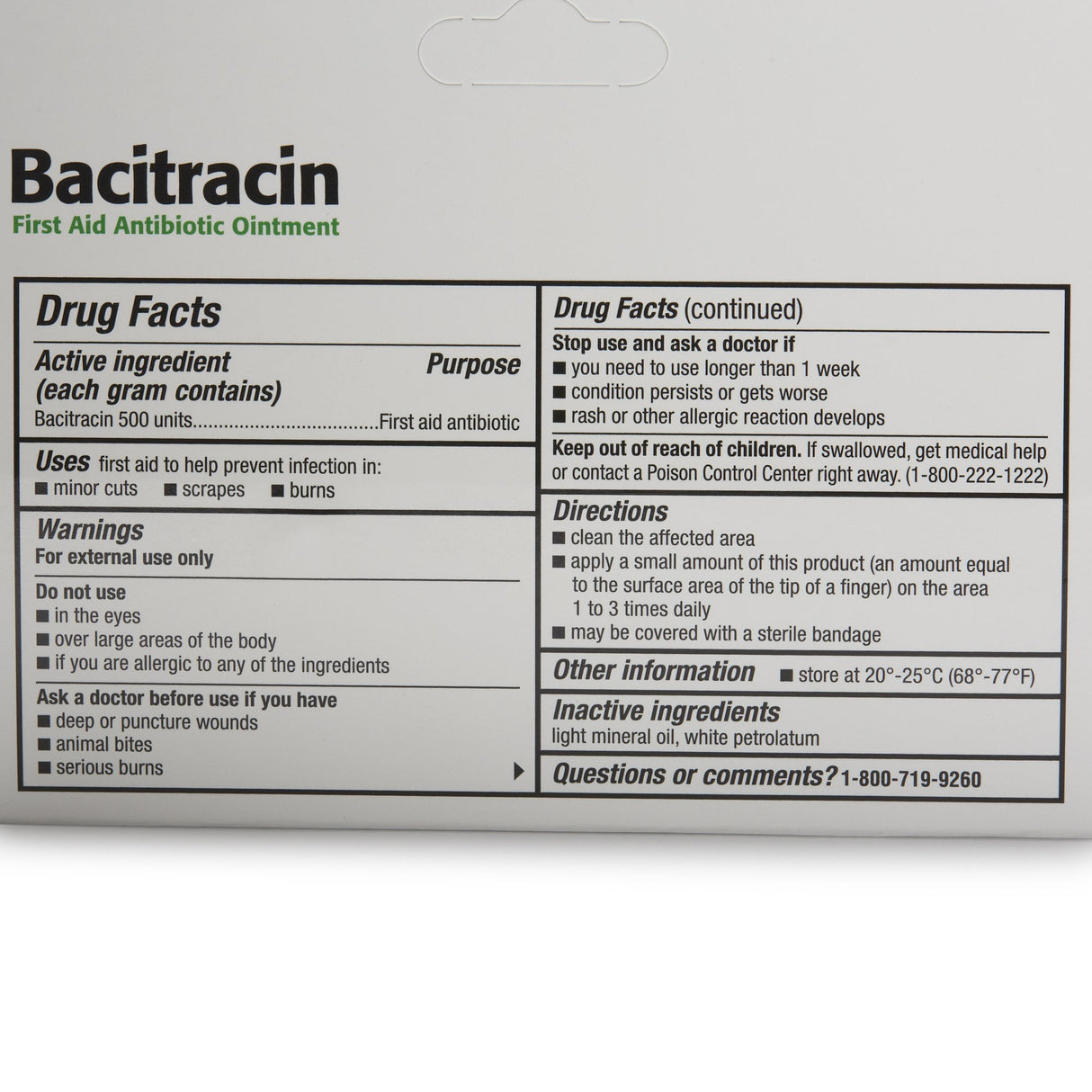 First Aid Antibiotic Bacitracin Ointment - BeHope