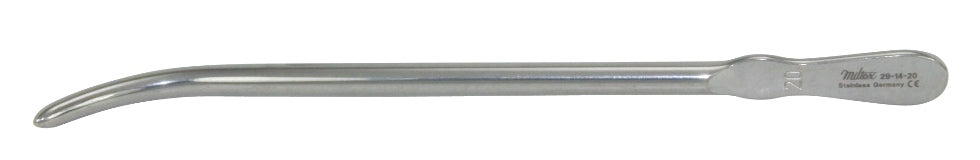 Uterine Sound McCrea 20 Fr. Curved Tip - BeHope