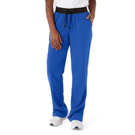 Varick AVE Women's Regular Length Scrub Pants Royal Blue