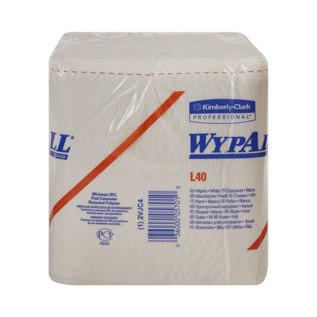 Task Wipes Wypall® Powerclean™ L40 Light Duty Absorbent Cellulose - BeHope
