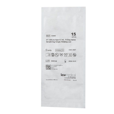 IV Extension Set for Secure Fluid Delivery - BeHope