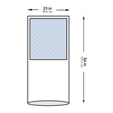 Mayo Stand Cover McKesson 23 X 54 Inch For Mayo Stand - BeHope