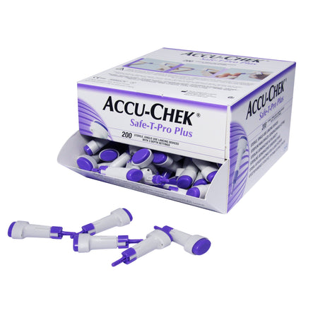 Safety Lancet Safe-t-pro® Adjustable Depth Single Use - BeHope
