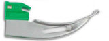 Laryngoscope Blade GreenLine® Macintosh Type Fiberoptic Light Child Sterile - BeHope