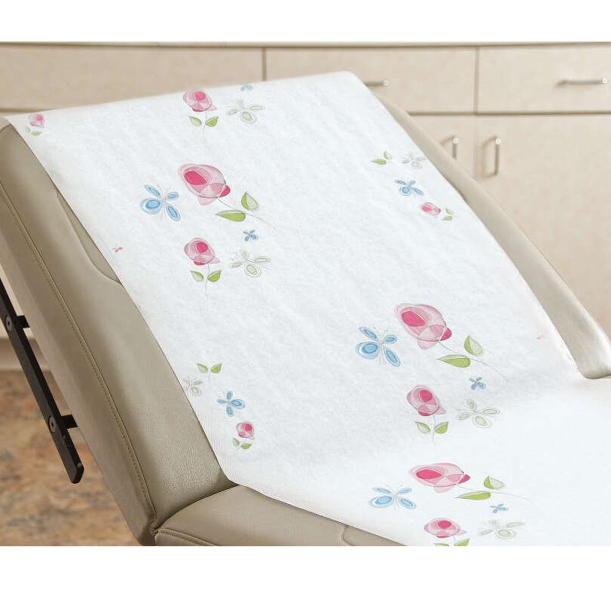 Table Paper Rose Garden® 21 Inch Width 225 Foot Length Print (Roses) Smooth - BeHope