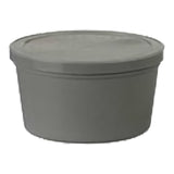 Stool Specimen Container 240 mL (8 oz.) Snap-On Lid Patient Information NonSterile - BeHope