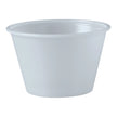 Souffle Cup Solo® 4 oz. Translucent Plastic Disposable - BeHope
