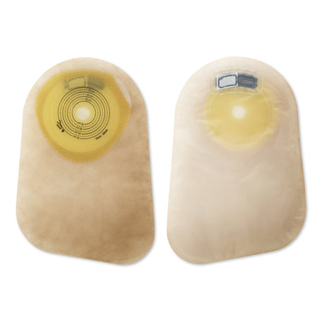 Colostomy Pouch Premier™ One-Piece System 9 Inch Length Flat, Trim To Fit 5/8 to 2-1/8 Inch Stoma Closed End - BeHope