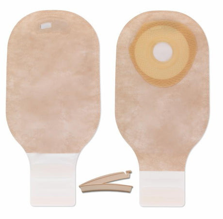 Colostomy Pouch Premier™ One-Piece System 12 Inch Length 1-3/8 Inch Stoma Drainable - BeHope