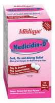 Cold and Cough Relief Medicidin-D 325 mg - 2 mg - 5 mg Strength Tablet 2 per Pack - BeHope