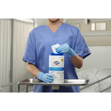 Surface Disinfectant Cleaner Clorox Healthcare® Premoistened Bleach Germicidal Manual Pull Wipe 70 Count Canister Chlorine Scent NonSterile - BeHope