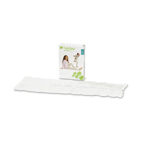 Tubular Retainer Dressing Tubifast® Garment Legging Viscose / Polyamide / Elastane Size 5 to 8 Years White Leg NonSterile - BeHope