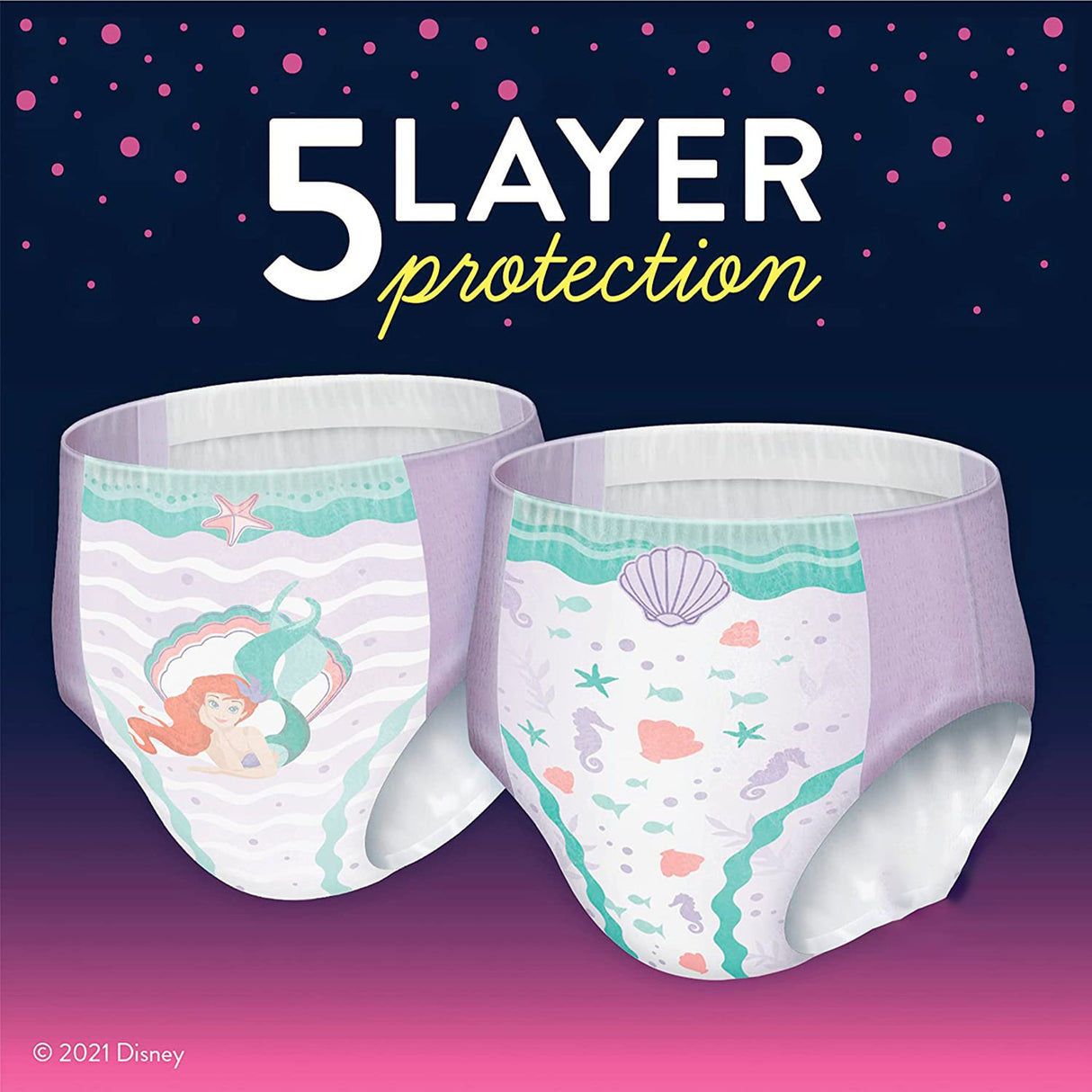 Female Youth Absorbent Underwear GoodNites Pull On with Tear Away Seams 14 to 20 / X-Large Disposable Heavy Absorbency