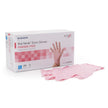 Exam Glove McKesson Pink Nitrile® Large NonSterile Nitrile Standard Cuff Length Textured Fingertips Pink Not Rated - BeHope