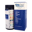 Urinalysis Test Kit UrinCheck™ HealthScreen-10 Bilirubin, Blood, Glucose, Ketone, Leukocytes, Nitrite, pH, Protein, Specific Gravity, Urobilinogen 100 Tests CLIA Waived - BeHope