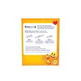 Adhesive Strip Stat Strip® Plastic Kid Design (Emoji Fun) 3/4 X 3 Inch Sterile - BeHope