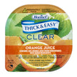 Thickened Beverage Thick & Easy® 4 oz. Portion Cup Orange Flavor Liquid IDDSI Level 3 Moderately Thick/Liquidized - BeHope